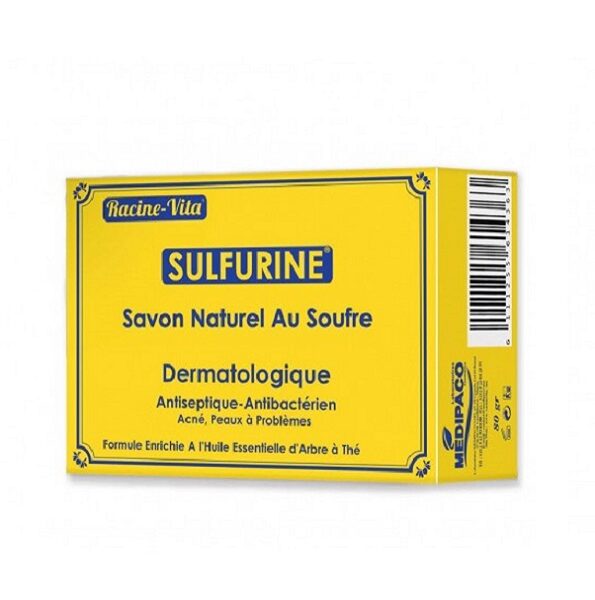Racine vita sulfurine savon au soufre 80gr