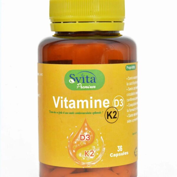 SVITA Premium Vitamine D3 & K2 36 Capsules