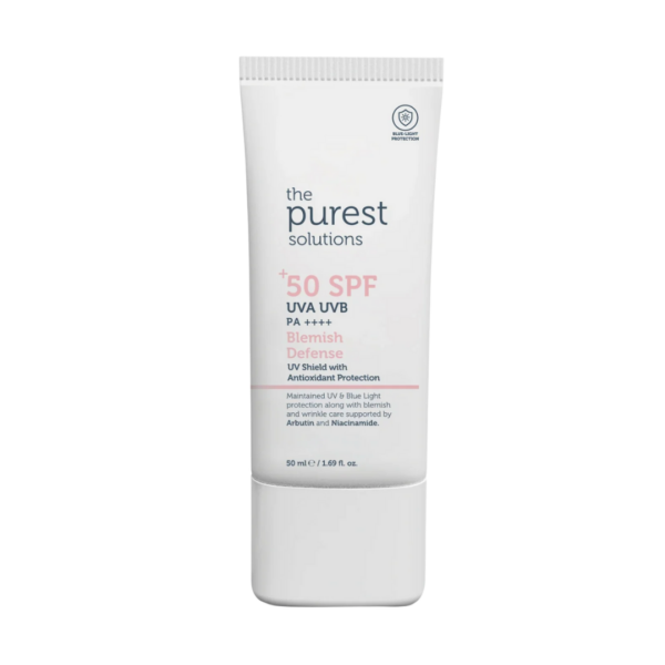 The Purest Solutions Blemish Defense spf50+ 50ml