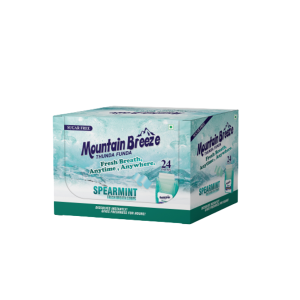 Mountain Breeze Spearmint 24 strips