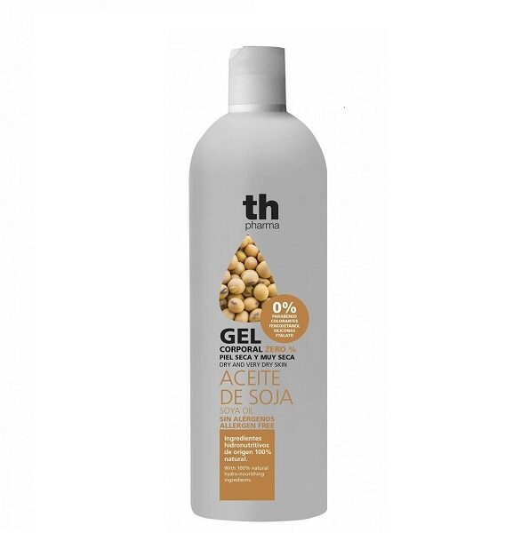 Th-Pharma Gel Corporel  Huile de soja Peaux Seches 750ml
