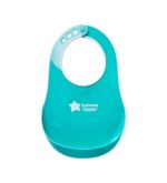 Tommee Tippee Bavoir avec Fermoir Réglable Turquoise