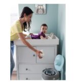 Tommee Tippee Poubelle à Couches Anti-Odeur Twist & Click- Blanc – Image 2