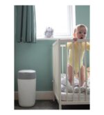Tommee Tippee Poubelle à Couches Anti-Odeur Twist & Click- Blanc – Image 5