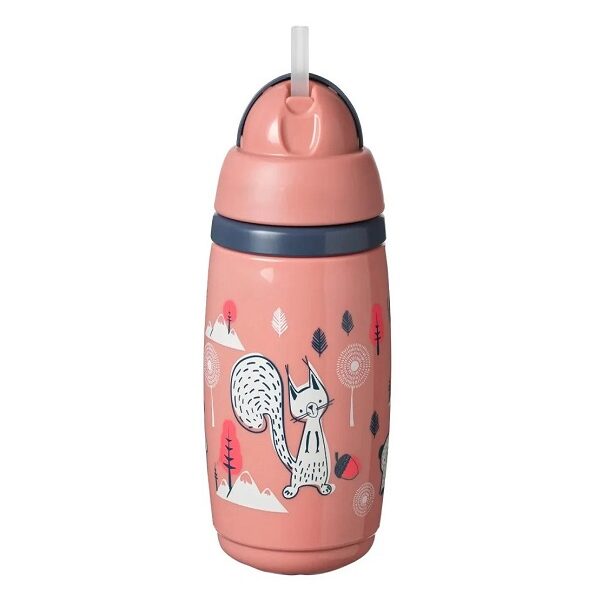 Tommee Tippee Tasse Isotherme à Paille SuperStar 266ml - Rose