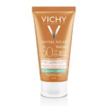 Vichy Capital Soleil BB Émulsion Toucher Sec Teintée SPF50 Peau Sensible Mixte à Grasse | 50ml