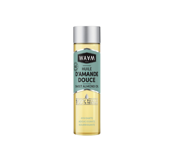 waam-amande-douce WAAM Huile d'Amande Douce certifiée BIO 100 ml – Image 1