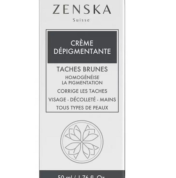 ZENSKA CRÈME DÉPIGMENTANTE – 50ml