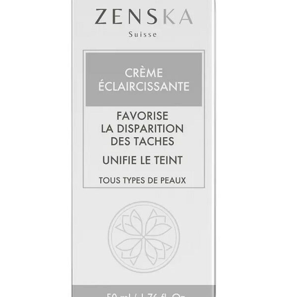 ZENSKA CRÈME ÉCLAIRCISSANTE – 50ml