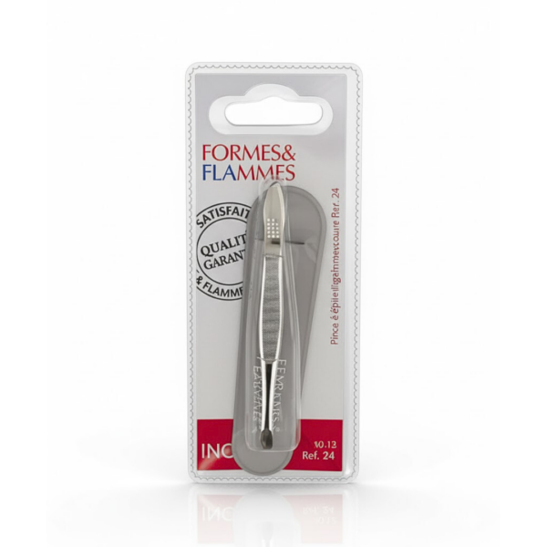 Formes&Flammes Pince A Epiler Acier Forge Nikele Longue Mors Carres 9cm Refrence 18