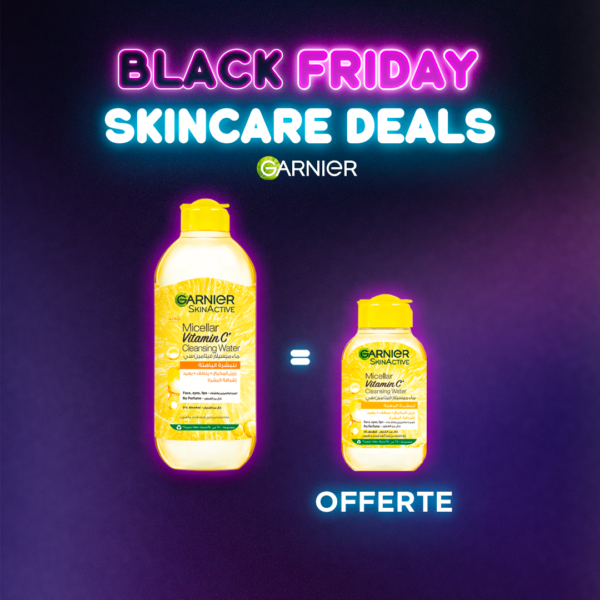 Garnier SkinActive Eau Micellaire Vitamine C 400ml + 100ml OFFERT