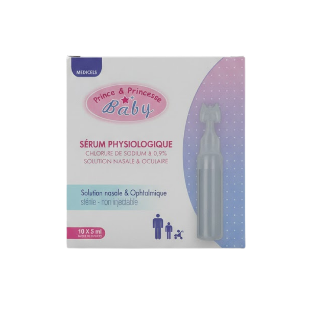 Prince-princesse-Serum-physio-105-1 Prince & Princesse Serum Physiologique 10 x 5Ml – Image 1