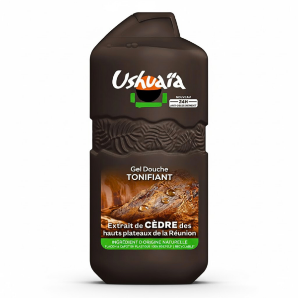 Ushuaia Gel Douche Tonifiante Cedre 280ml