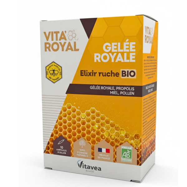 Vitavea Vita Royal Elixir Ruche Bio Ampoules 10x10ml