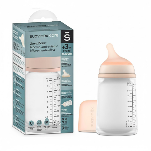 Suavinex Biberon Anti-Colique Ultra Soft +3m 270ml