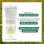 Klorane - Shampoing démêlant au Calendula apaisant - Bébé - Cheveux délicats 200 ml – Image 2