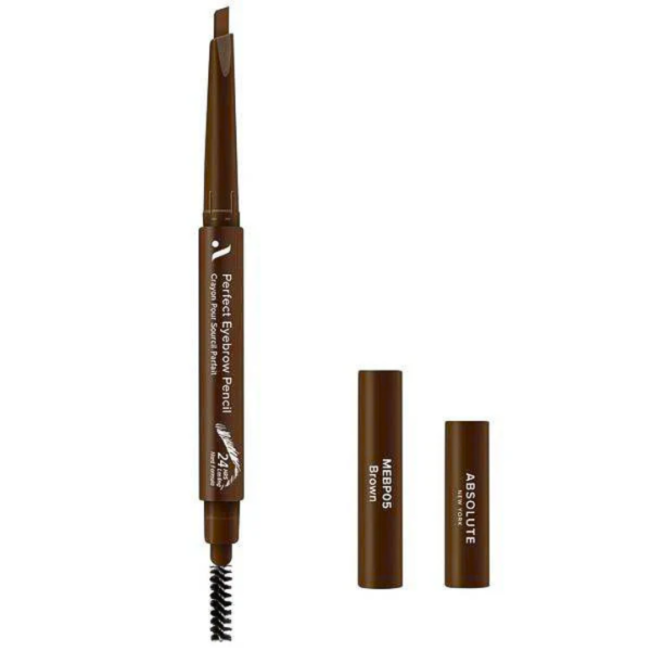 Absolute New York Perfect Eyebrown Pencil Brown Hard Formula