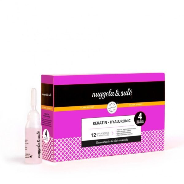 Nuggela & Sule Keratin Hyaluronic Ampoules 4 Unites Pack