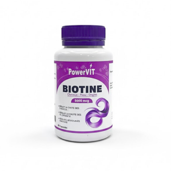 Powervit Biotine 60 Gelules
