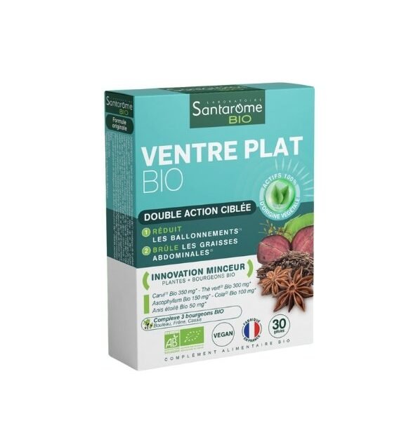 SANTAROME VENTRE PLAT 30 GELULES