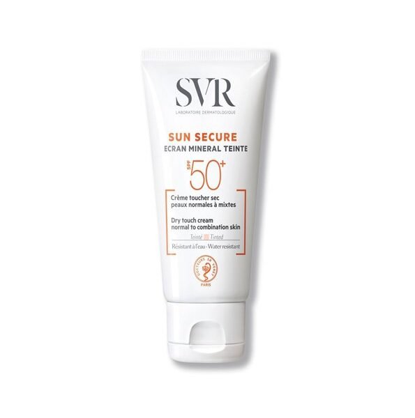 SVR SUN SECURE Écran Minéral Teinté Peaux normales à mixtes 50 SPF+ 60 G