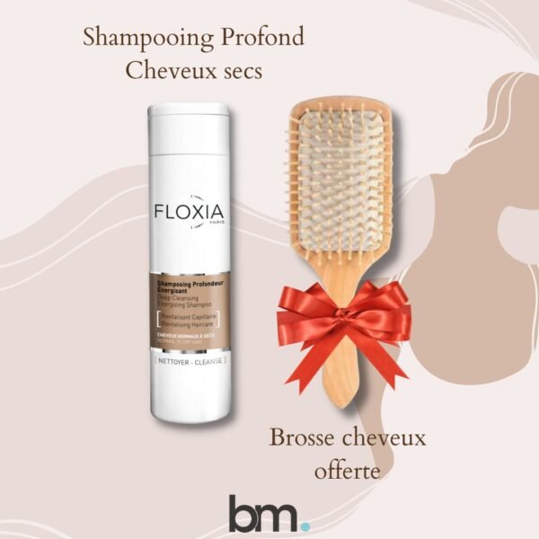 Floxia Shampooing Profond Cheveux Secs 200ml =  Brosse de Cheveux OFFERTE
