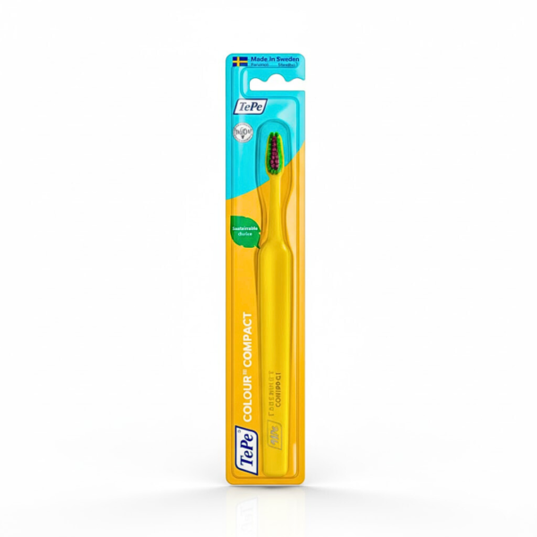 Tepe Brosse A Dents Colour Compact Jaune Extra Soft