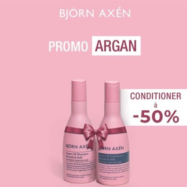 Bjorn Axen Argan Oil Shampoo 250ml + Conditionner à -50%