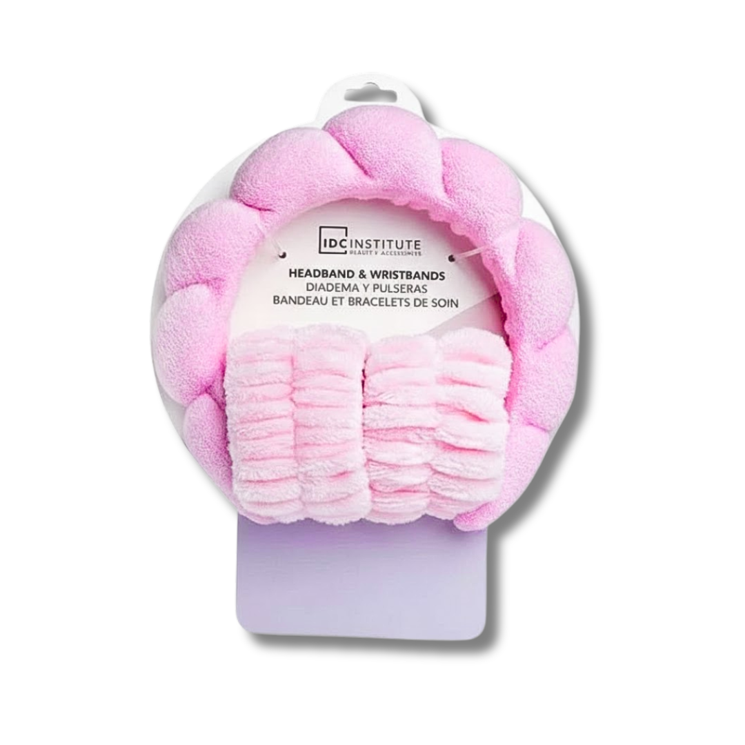 IDC-Institute-Skincare-HeadBand-And-Wristband.png IDC Institute Skincare HeadBand And Wristband – Image 1