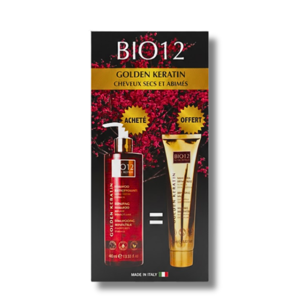 M&D Bio 12 Shampooing Reparateur+Masque Reparateur Pack