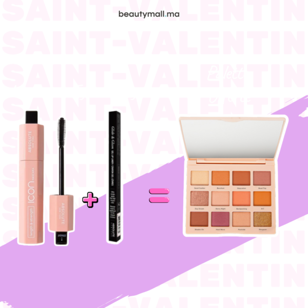 Absolute New York  Icon Lengthening Vegan Mascara + Liquid Eyeliner Jet Black = Palette Offerte